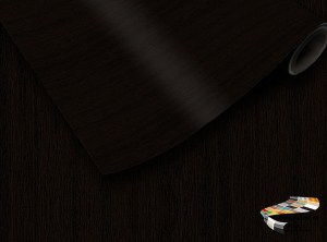 Outdoor: Holz dunkelbraun, gestreift - Möbelfolie, Klebefolie, Dekorfolie, Küchenfolie, Architekturfolie, Möbelbaufolie